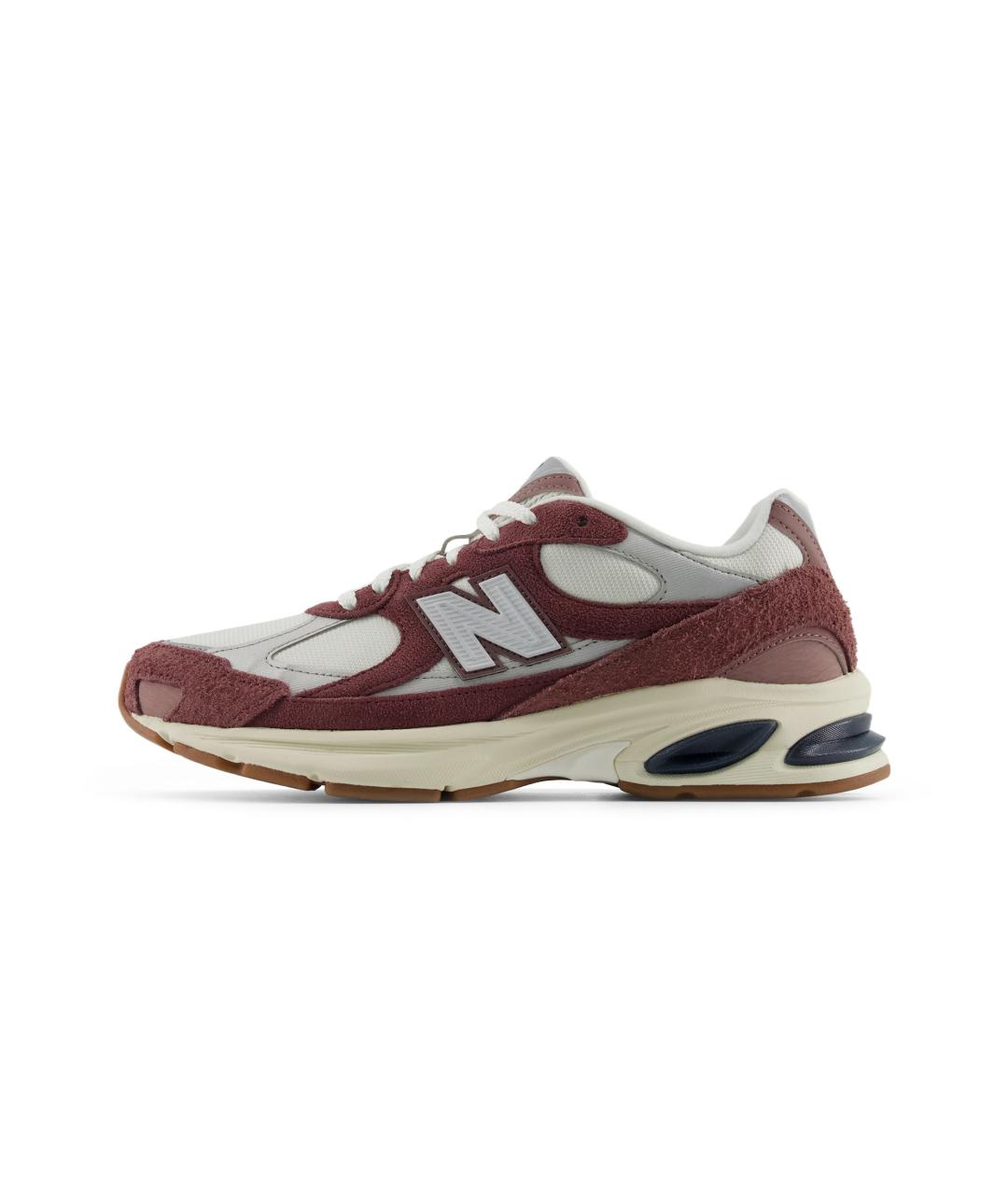NEW BALANCE Бордовые замшевые кроссовки, фото 2