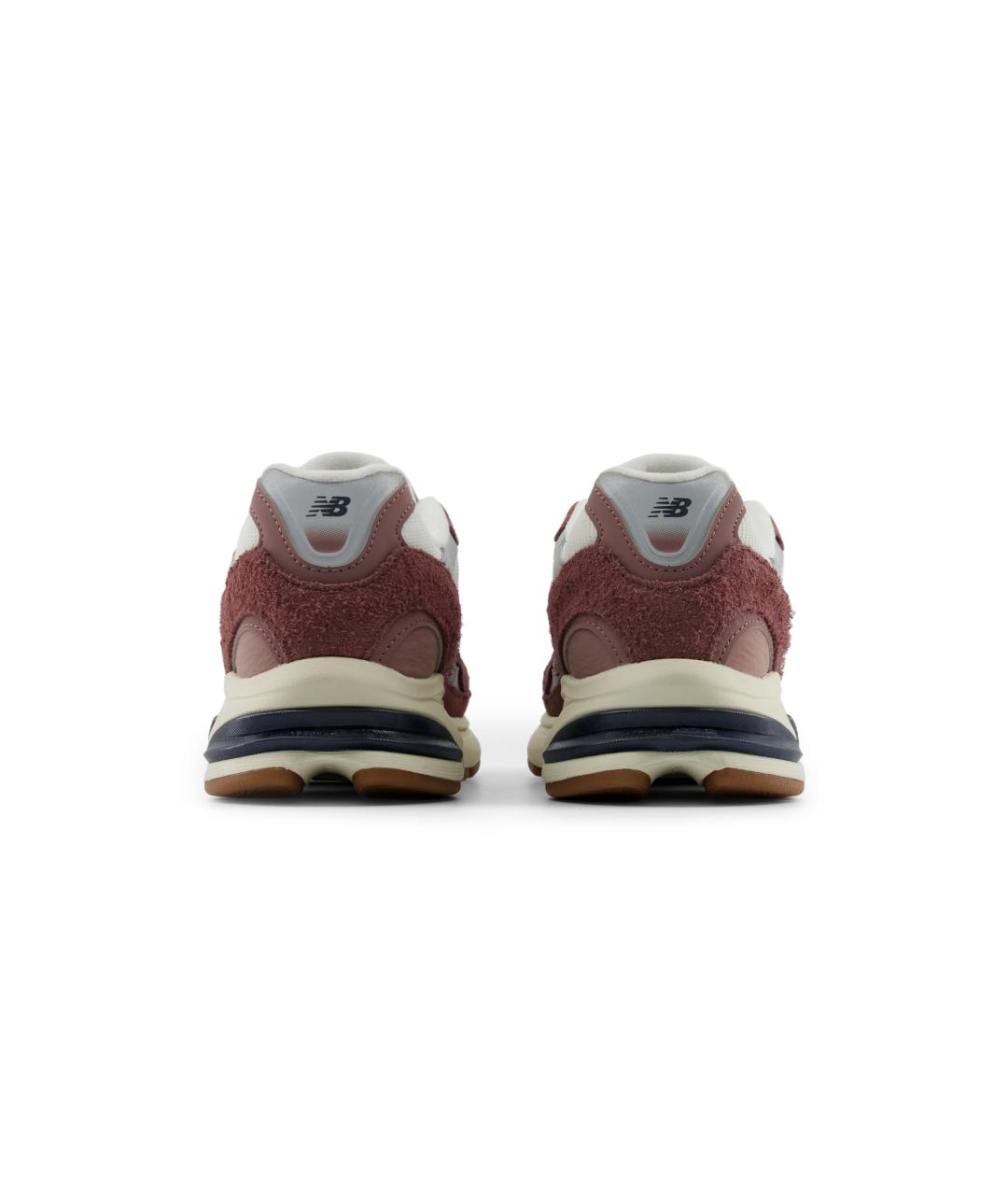 NEW BALANCE Бордовые замшевые кроссовки, фото 4