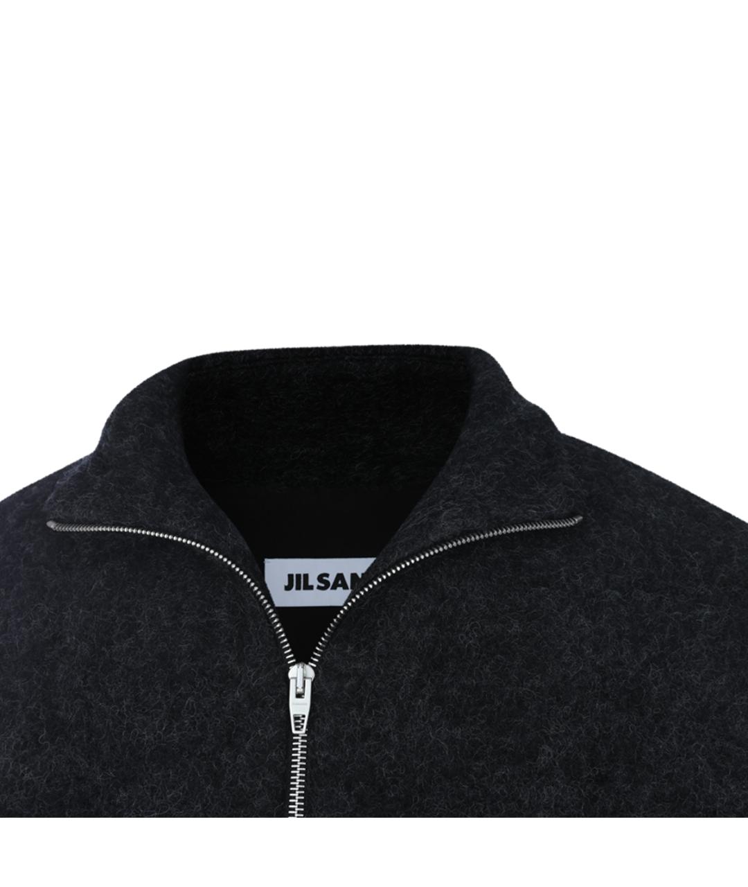 JIL SANDER Серая шерстяная куртка, фото 3