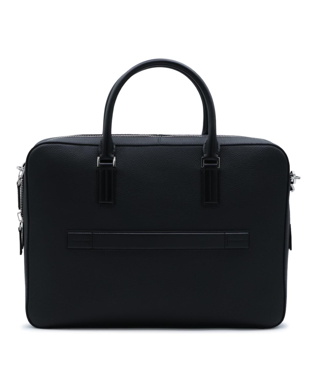 TOM FORD Черный кожаный портфель, фото 6