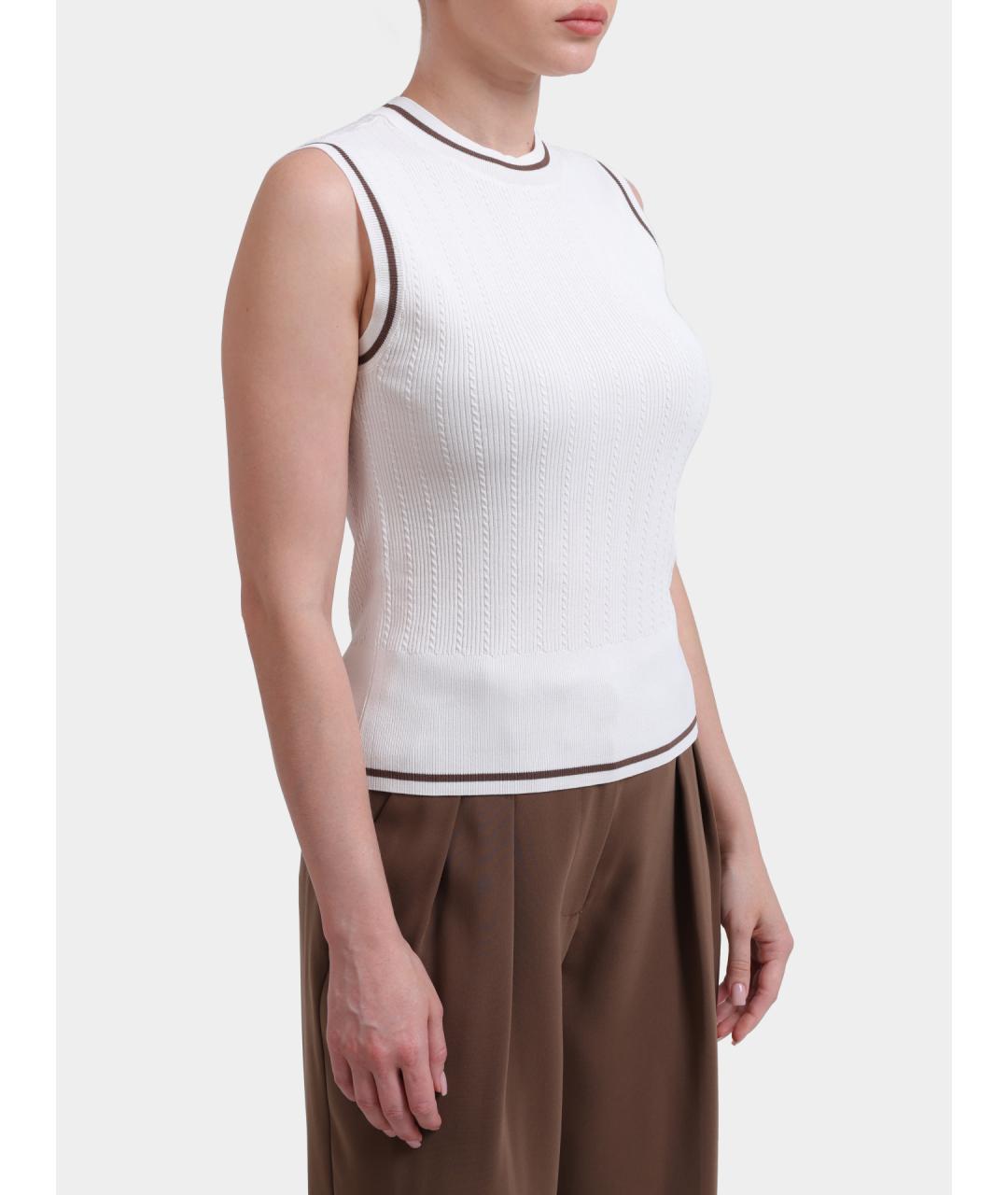ARMANI EXCHANGE Белая майка, фото 3