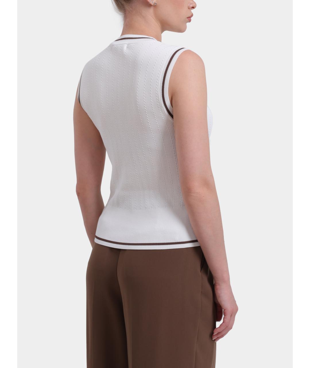 ARMANI EXCHANGE Белая майка, фото 5