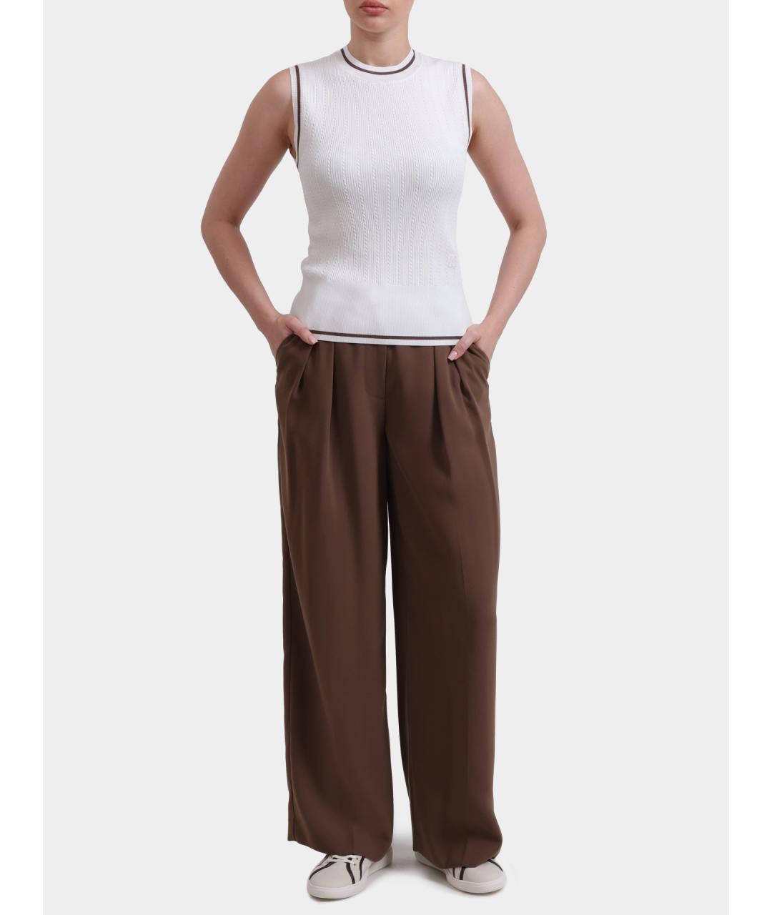 ARMANI EXCHANGE Белая майка, фото 2