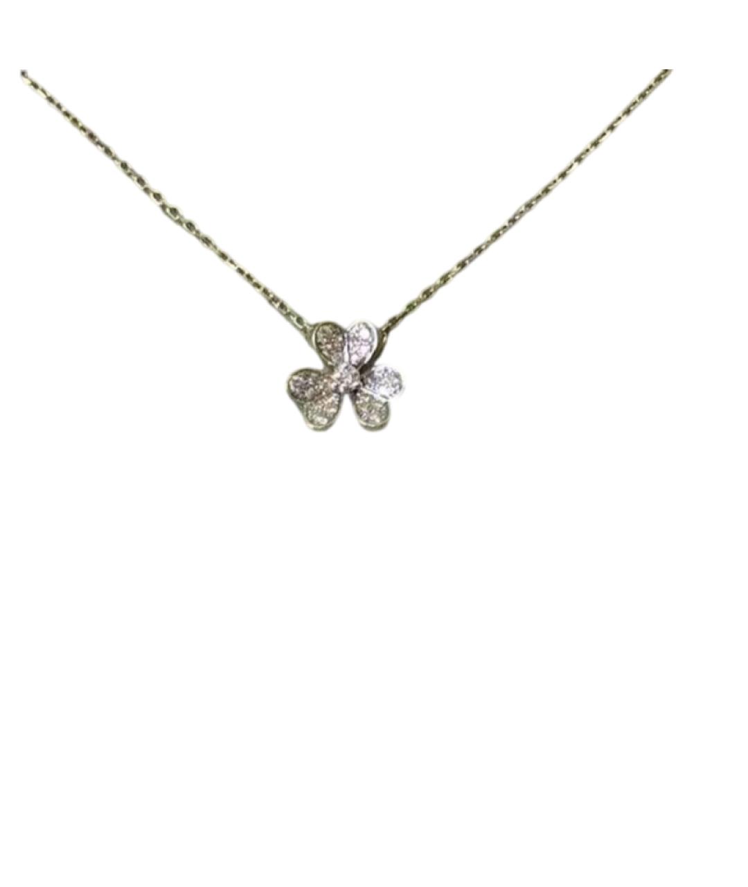 VAN CLEEF & ARPELS Серебряная подвеска из белого золота, фото 1