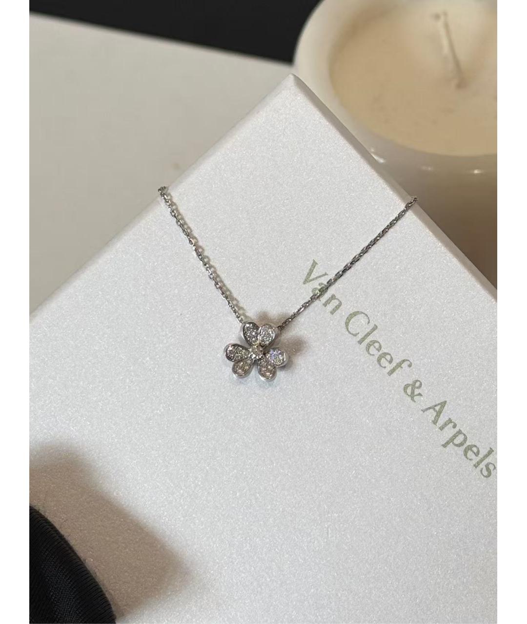 VAN CLEEF & ARPELS Серебряная подвеска из белого золота, фото 4