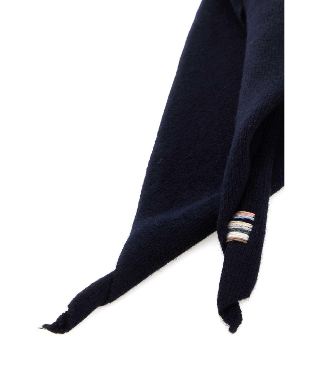 EXTREME CASHMERE Синий кашемировый шарф, фото 2