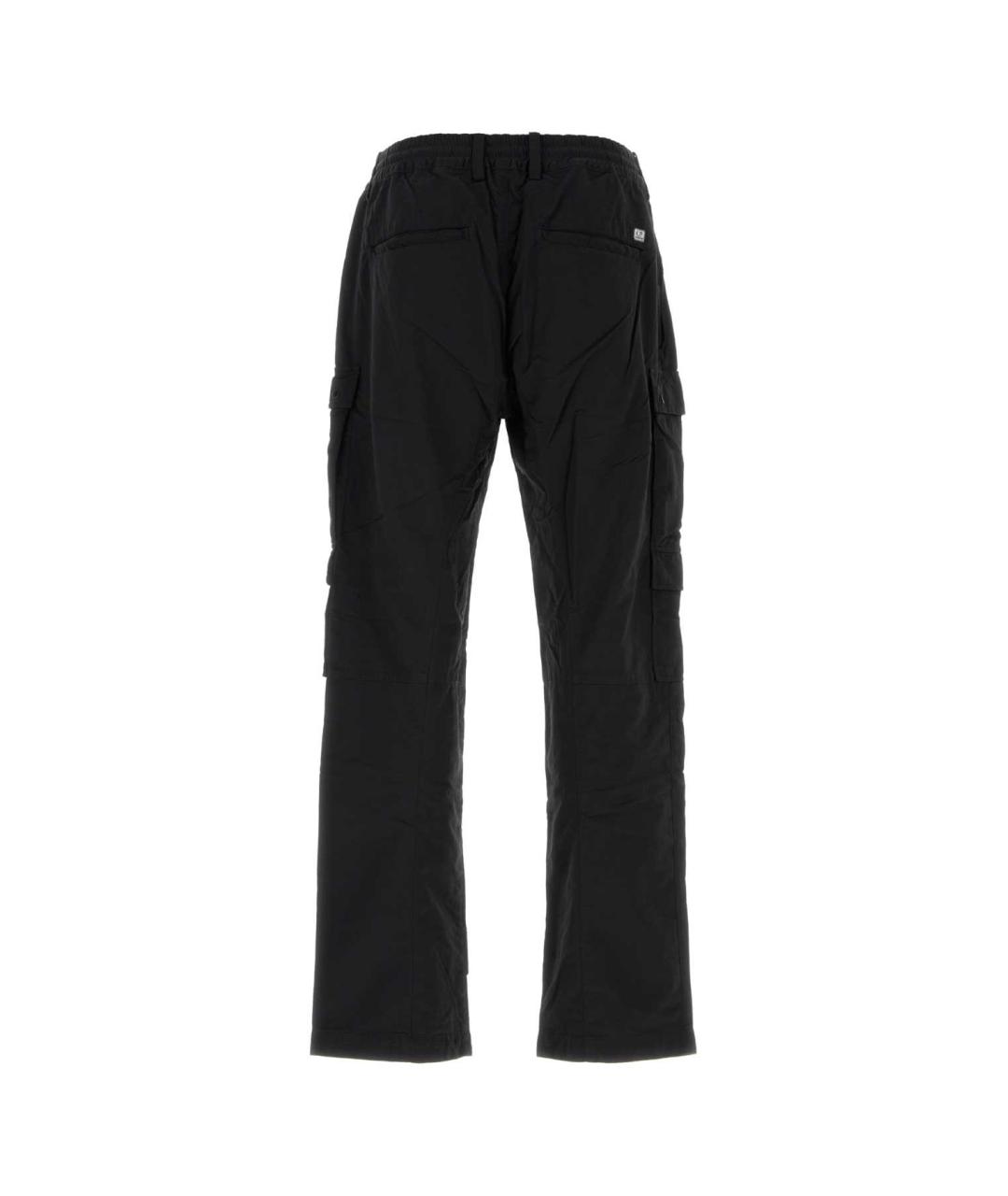 CP COMPANY Черные полиамидовые повседневные брюки, фото 2