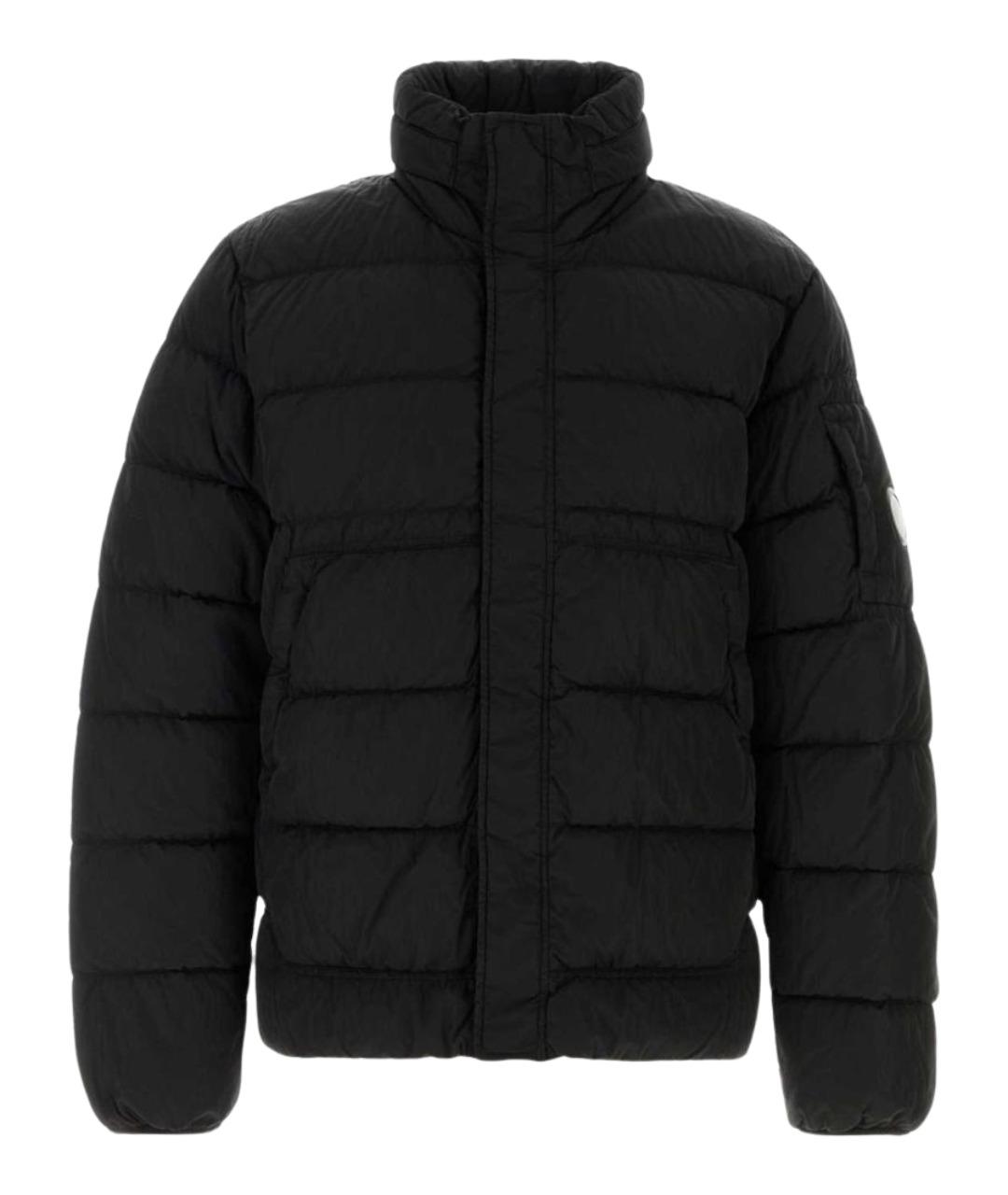 CP COMPANY Черная полиамидовая куртка, фото 1
