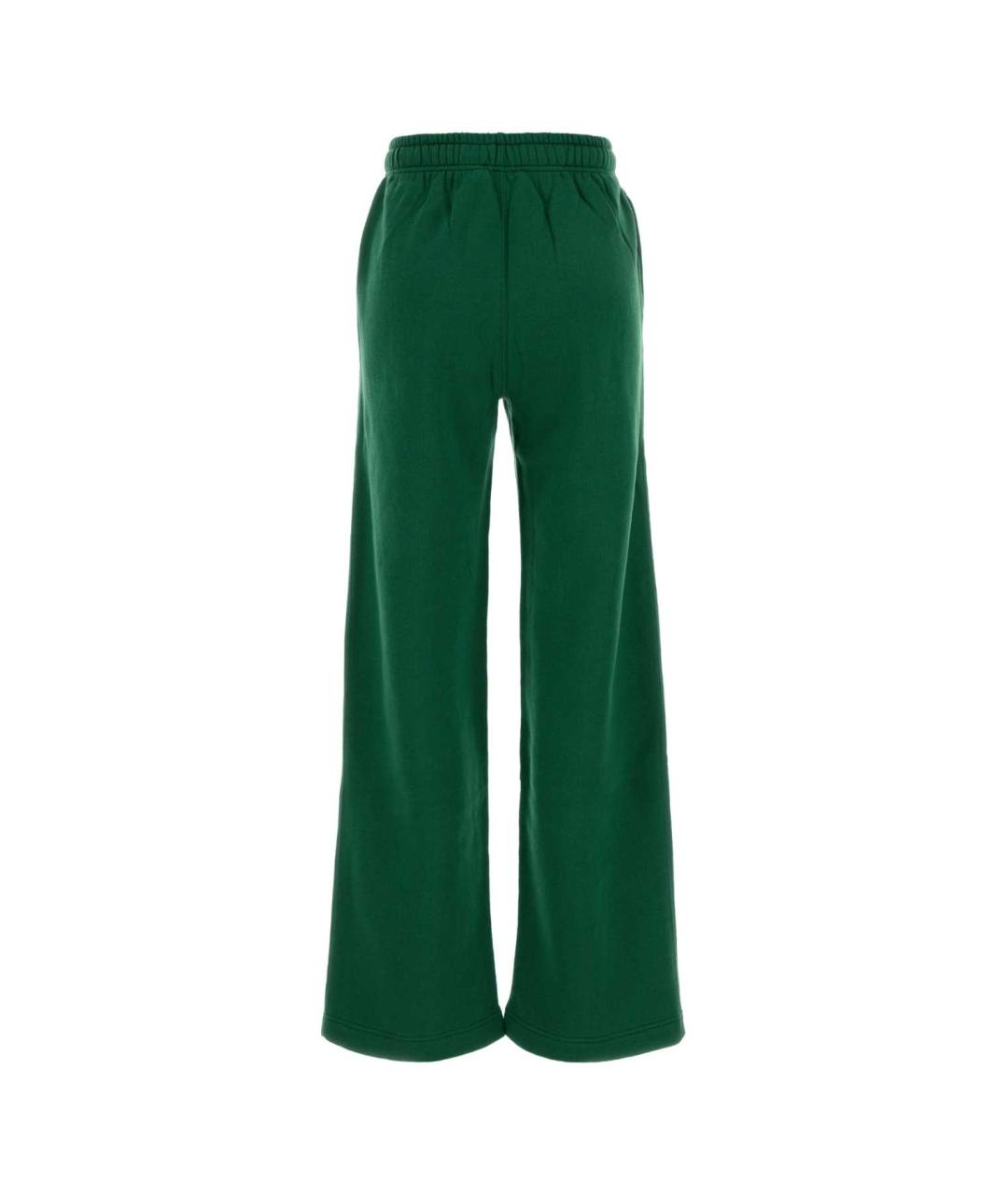 POLO RALPH LAUREN Зеленые хлопковые прямые брюки, фото 2