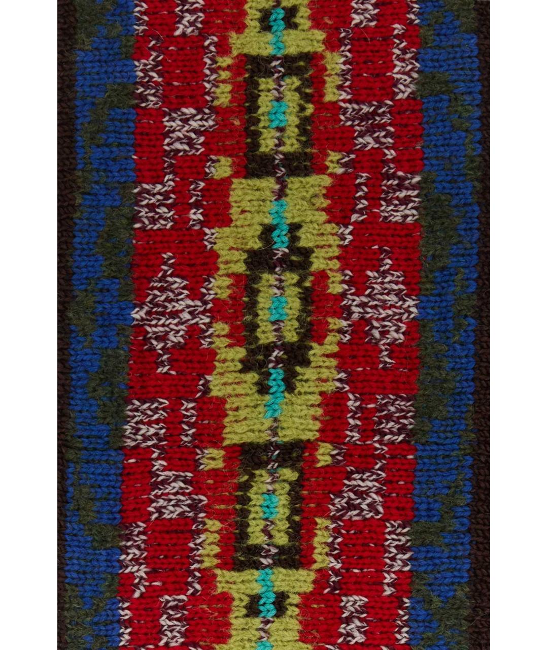 DRIES VAN NOTEN Мульти шерстяной шарф, фото 2