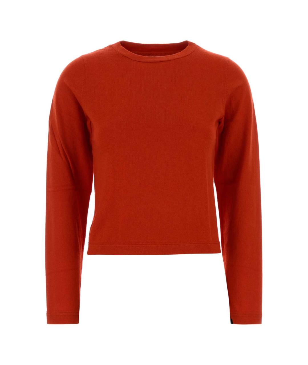 EXTREME CASHMERE Красный кашемировый джемпер / свитер, фото 1