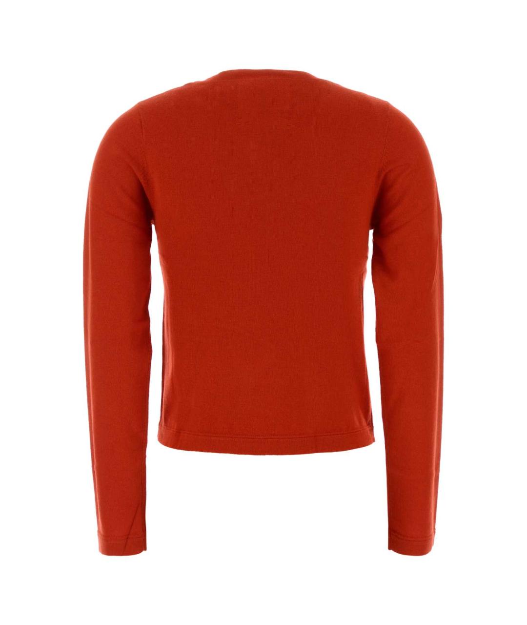 EXTREME CASHMERE Красный кашемировый джемпер / свитер, фото 2
