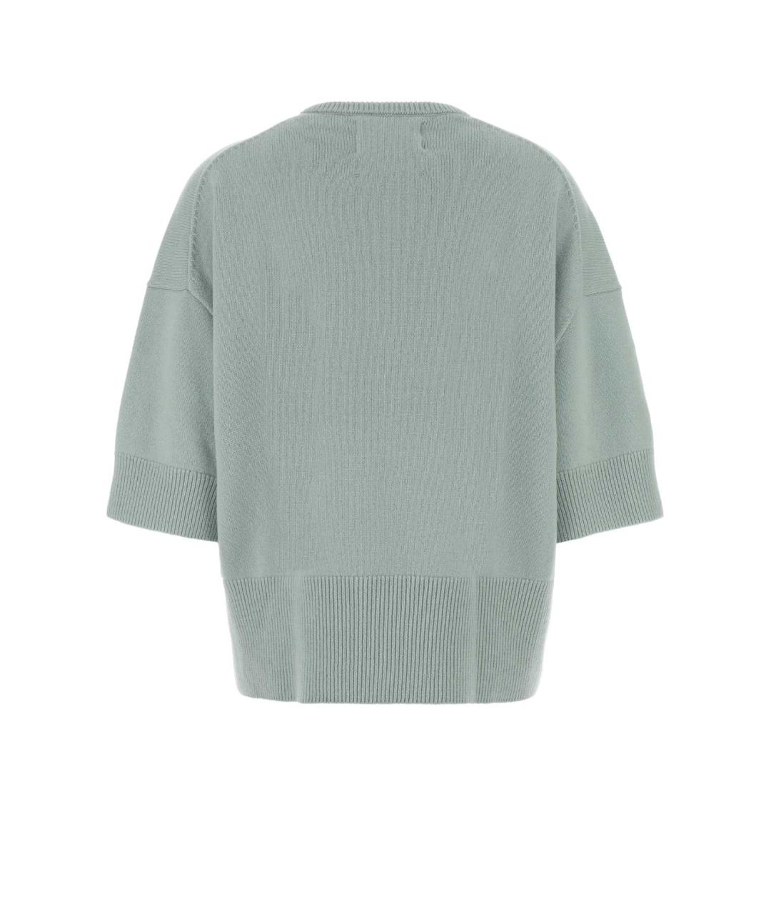 EXTREME CASHMERE Голубой кашемировый джемпер / свитер, фото 2