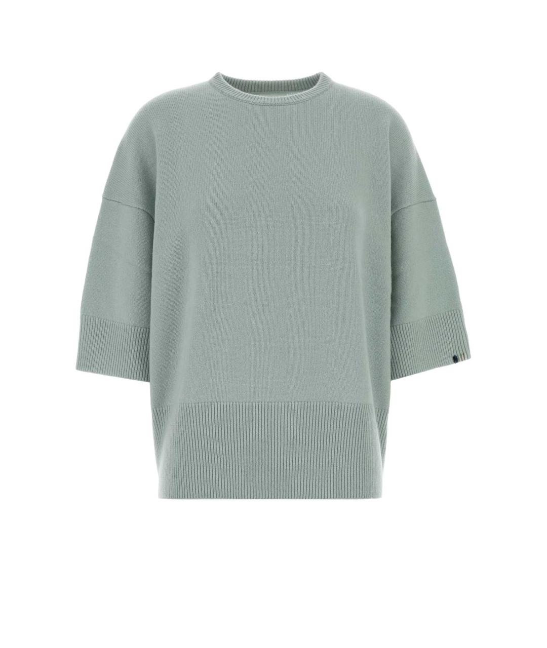 EXTREME CASHMERE Голубой кашемировый джемпер / свитер, фото 1
