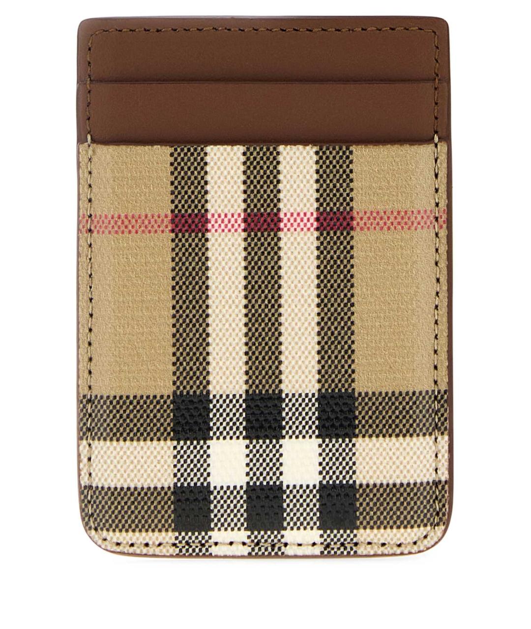 BURBERRY Бежевый кардхолдер, фото 3