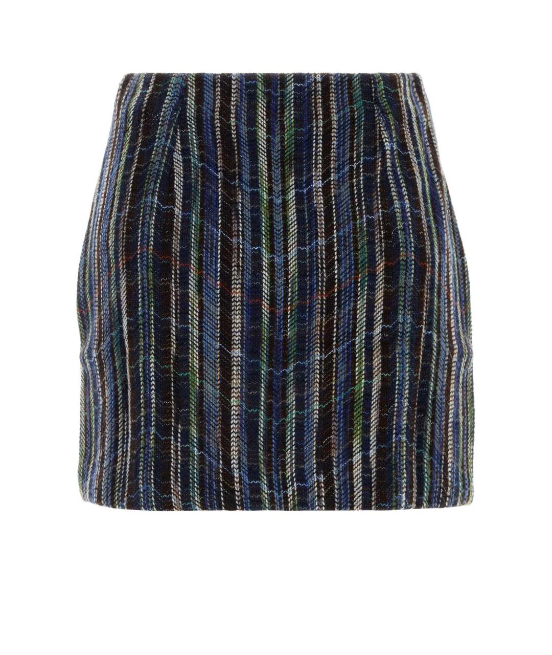 MISSONI Мульти шерстяная юбка мини, фото 2