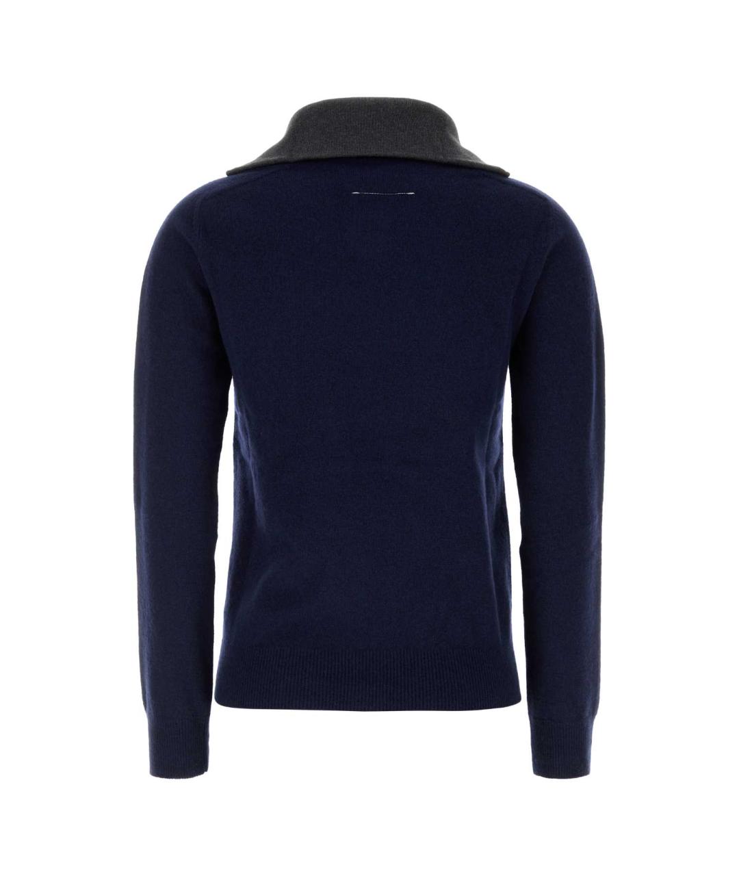 MM6 MAISON MARGIELA Синий шерстяной джемпер / свитер, фото 2