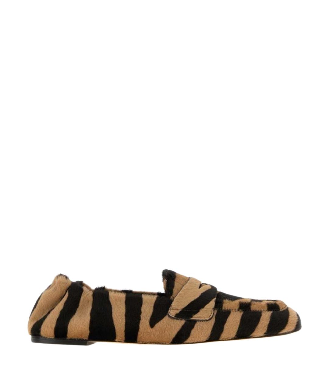 STUART WEITZMAN Мульти кожаные лоферы, фото 1