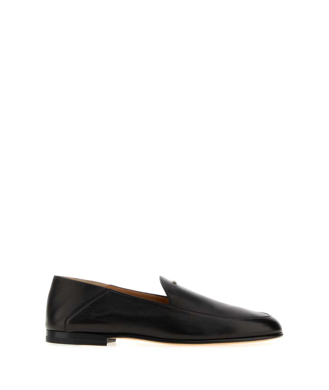 TOD'S Черные кожаные лоферы, фото 3
