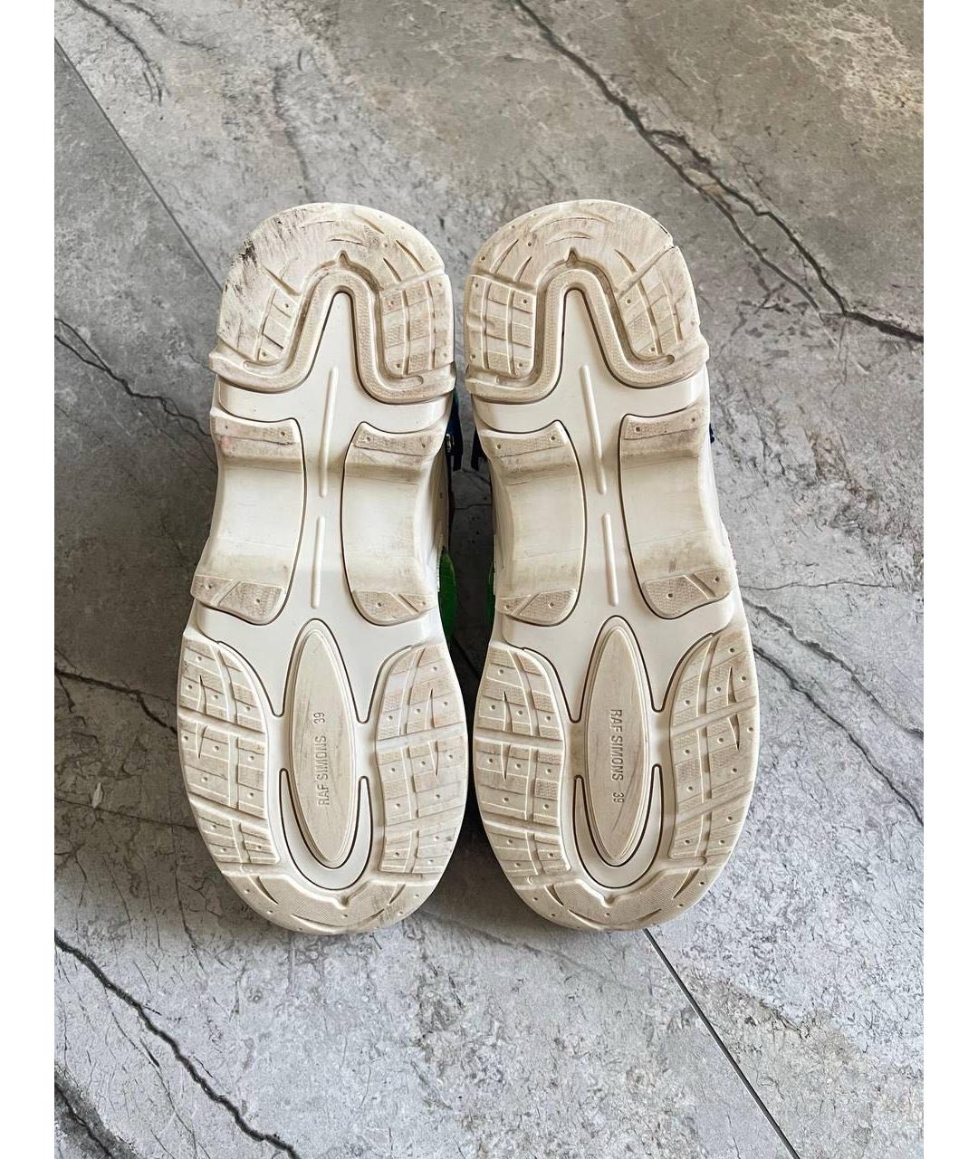 RAF SIMONS Белые кроссовки, фото 4