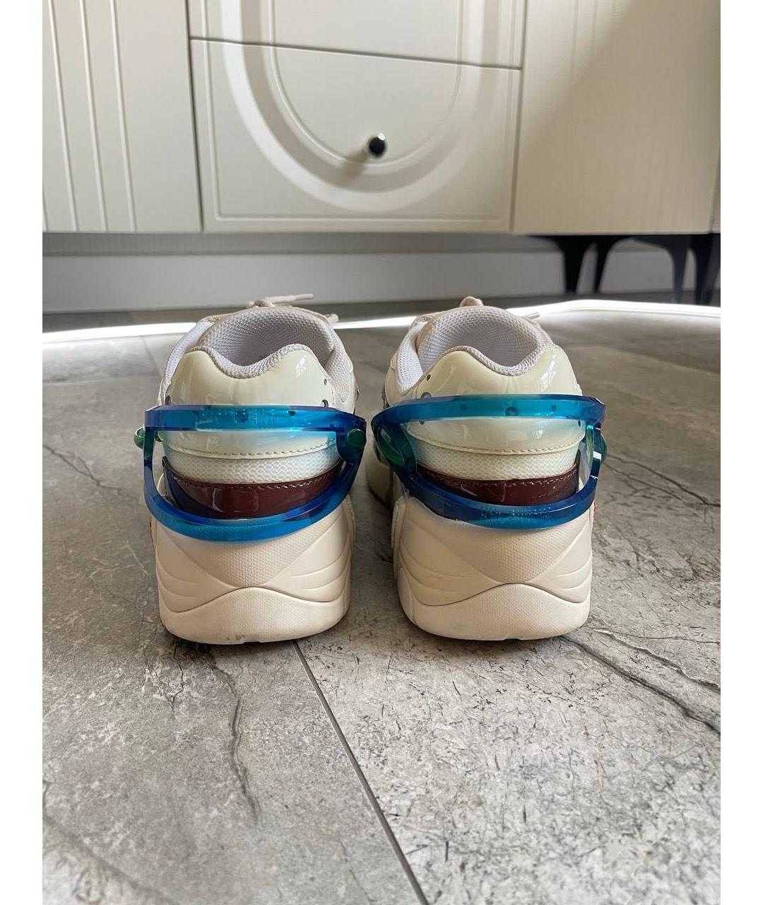 RAF SIMONS Белые кроссовки, фото 3