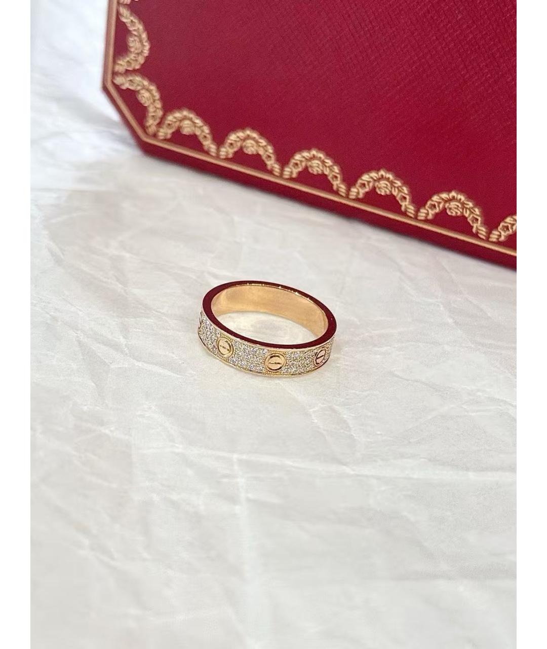 CARTIER Золотое кольцо из розового золота, фото 2