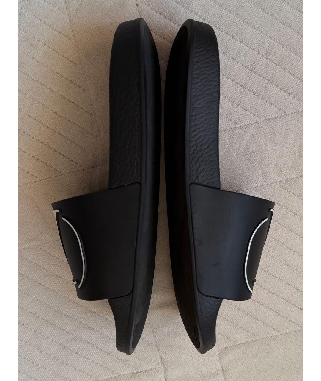 VALENTINO Черные шлепанцы, фото 9