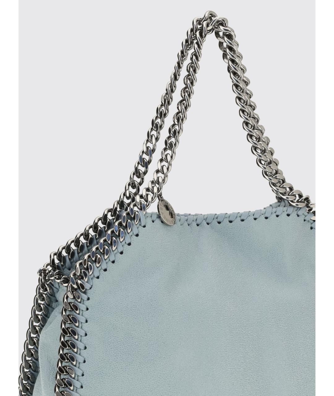 STELLA MCCARTNEY Синяя сумка тоут из искусственной кожи, фото 3