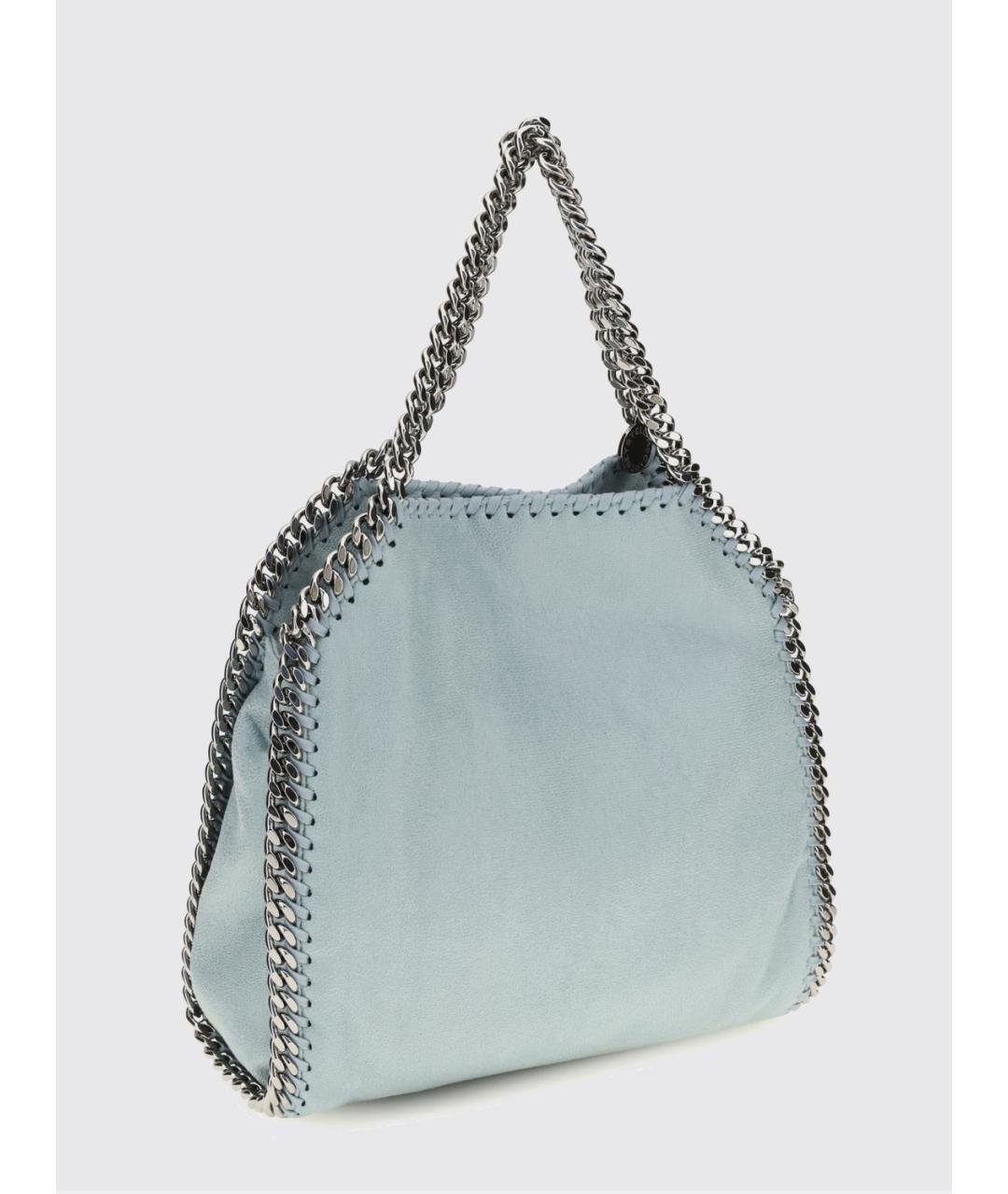 STELLA MCCARTNEY Синяя сумка тоут из искусственной кожи, фото 2