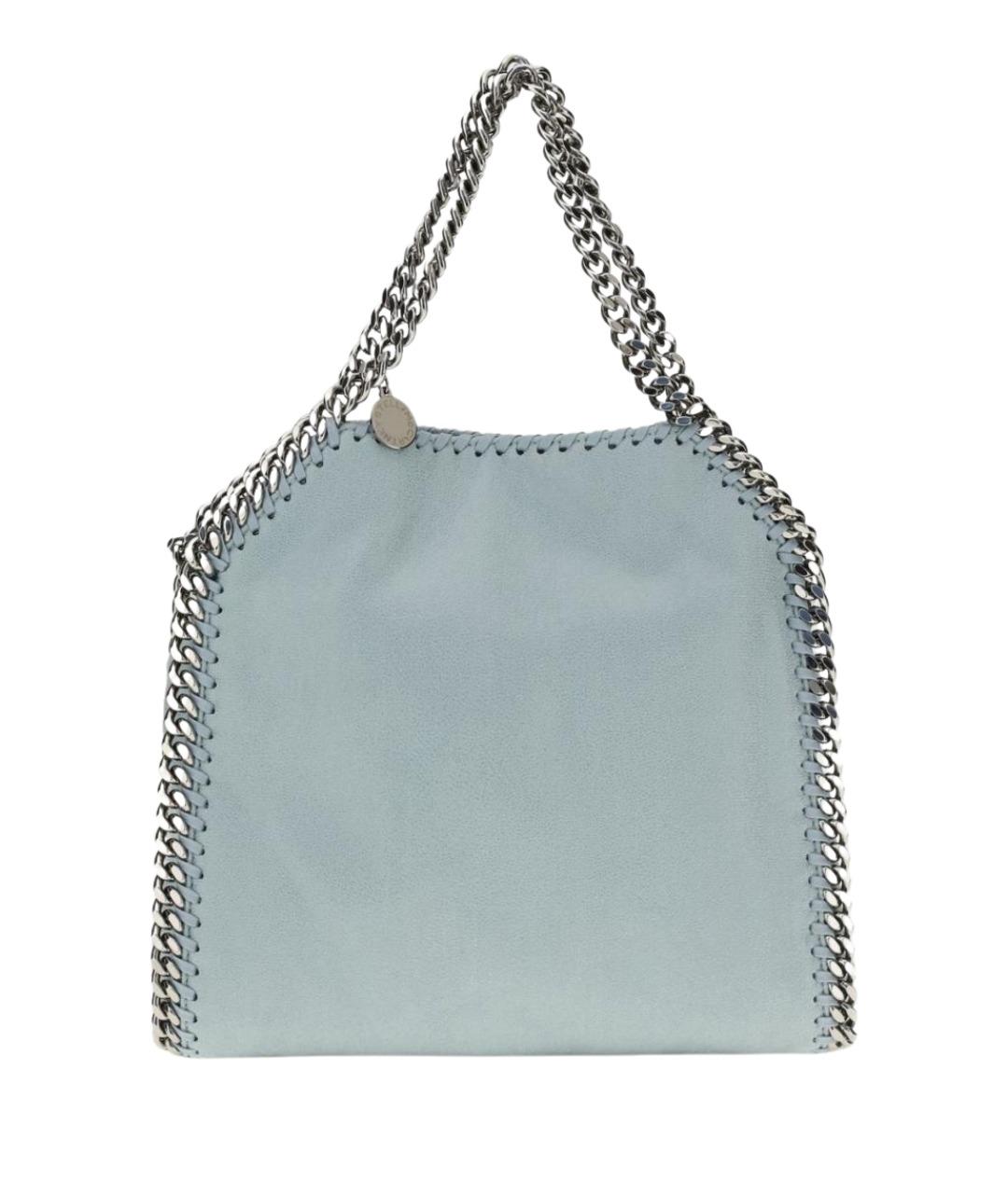 STELLA MCCARTNEY Синяя сумка тоут из искусственной кожи, фото 1