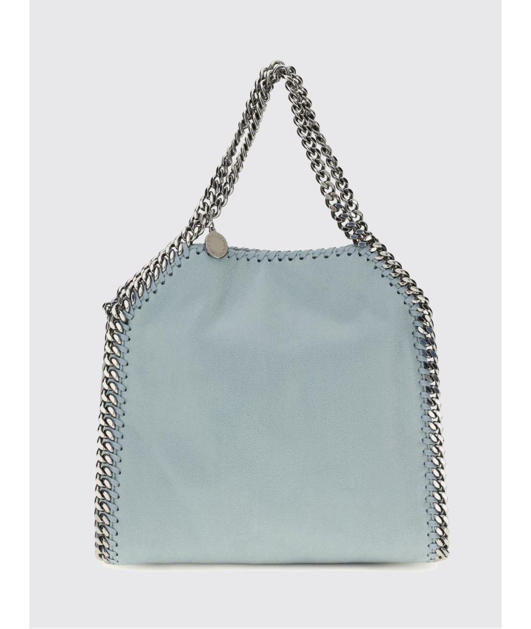 STELLA MCCARTNEY Синяя сумка тоут из искусственной кожи, фото 4