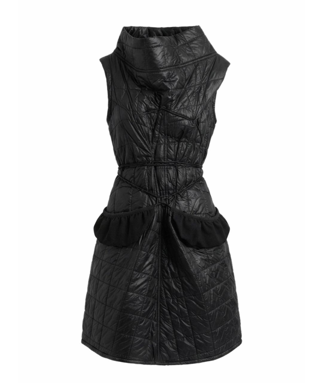 COMME DES GARÇONS Черное полиэстеровое коктейльное платье, фото 1