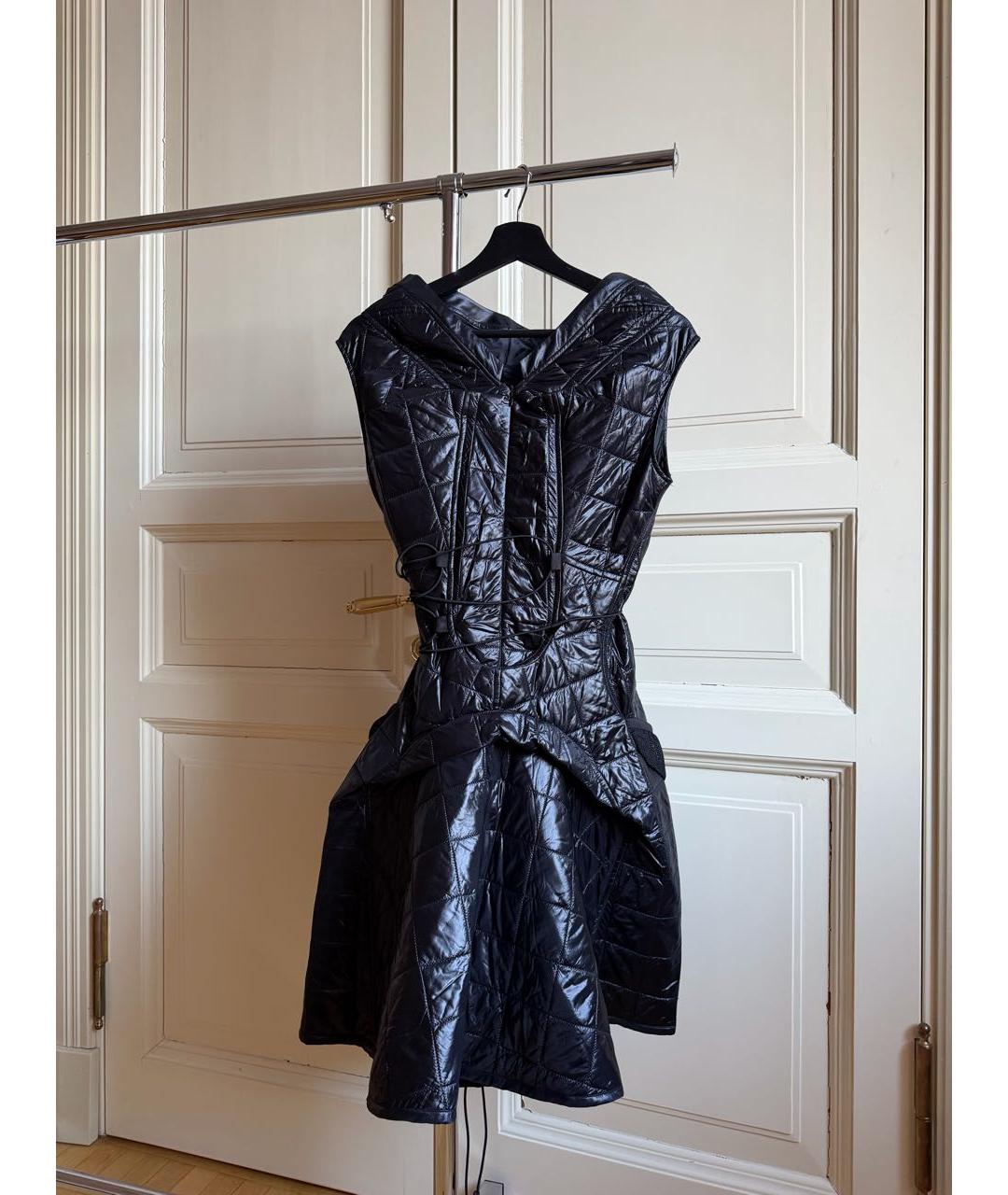 COMME DES GARÇONS Черное полиэстеровое коктейльное платье, фото 2