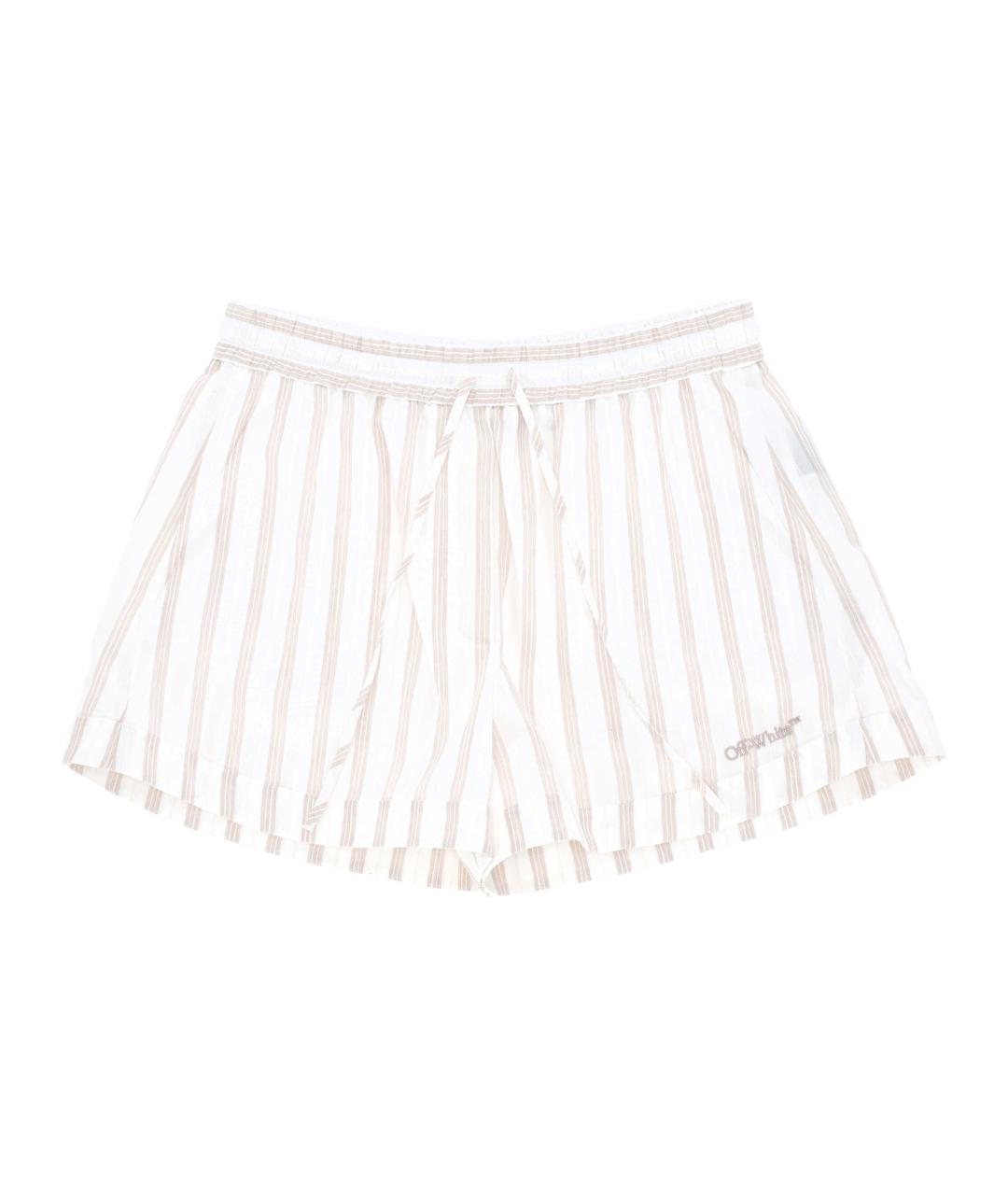 OFF-WHITE Белые шорты, фото 1