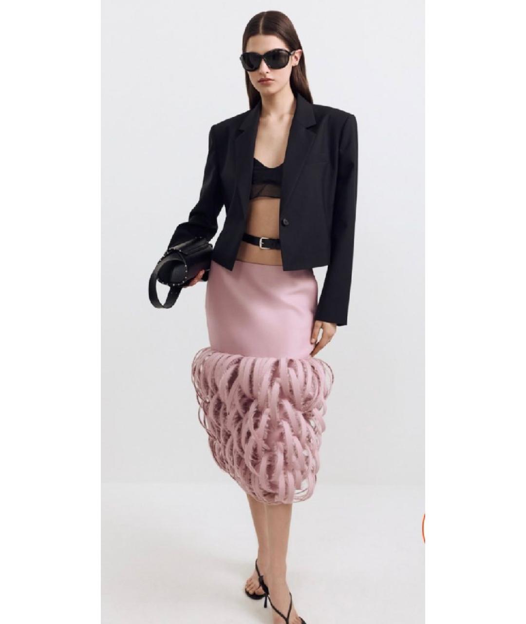 SAINT LAURENT Черные кожаные мюли, фото 6