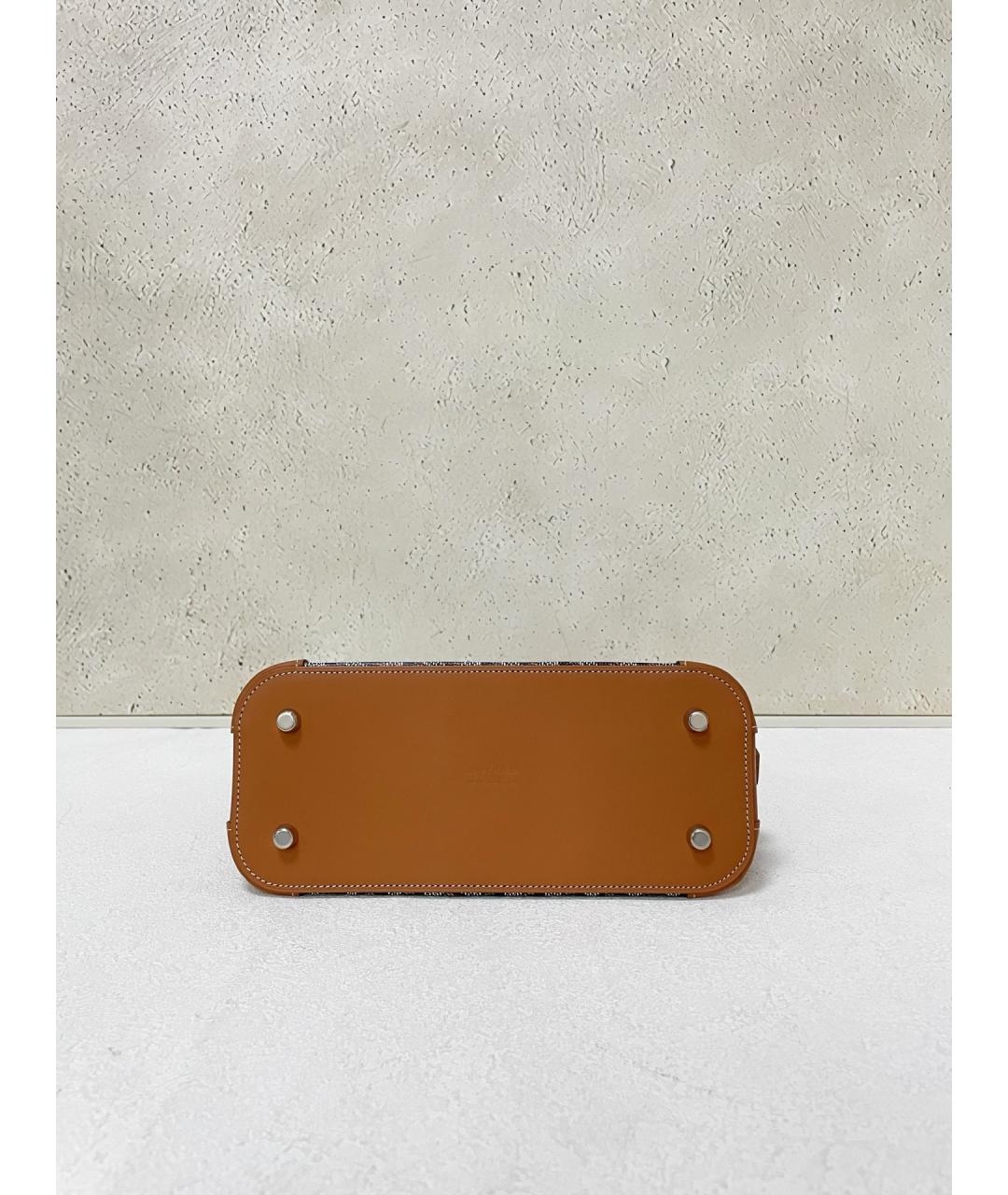 GOYARD Черная сумка тоут из искусственной кожи, фото 5