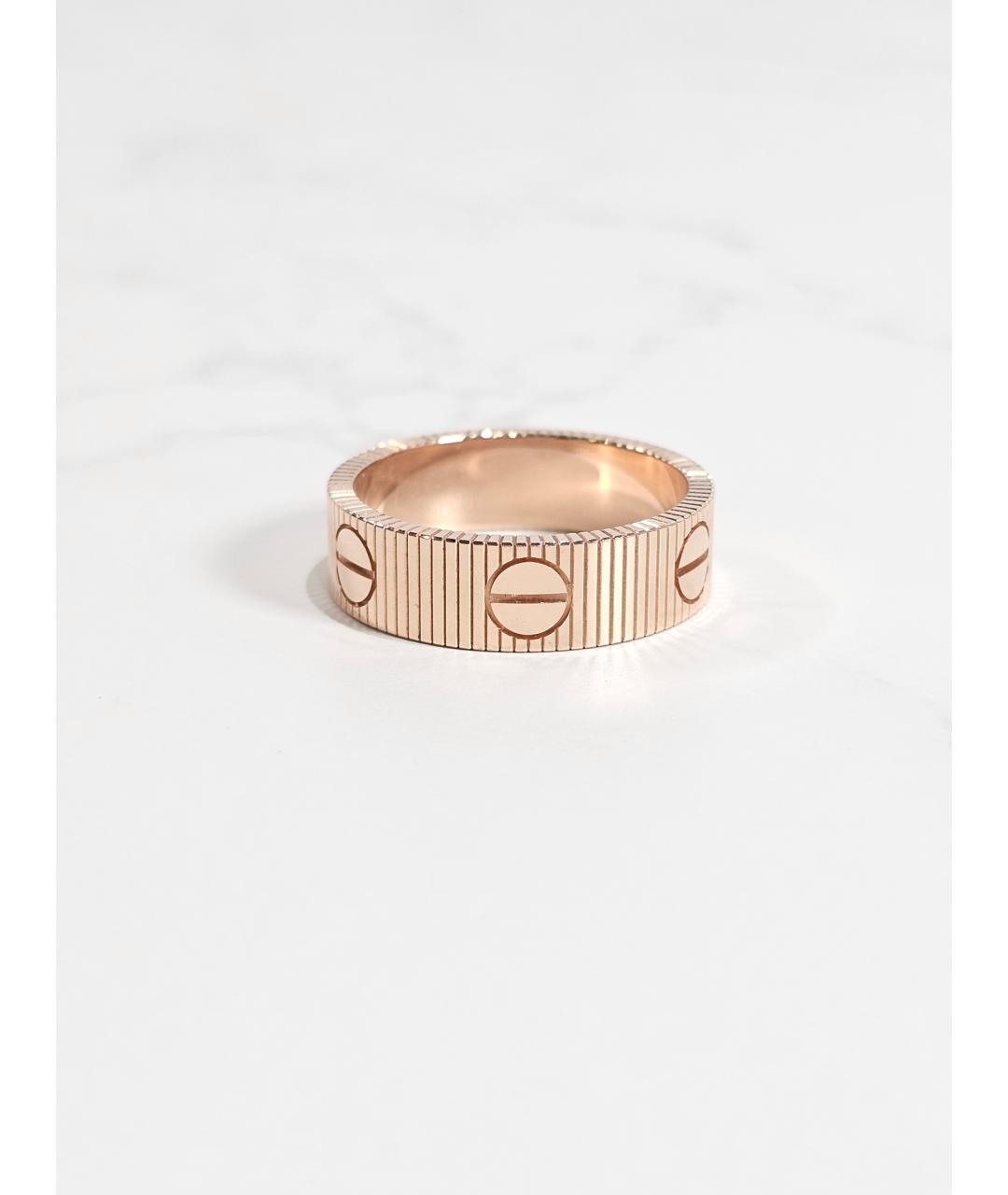 CARTIER Золотое кольцо из розового золота, фото 4