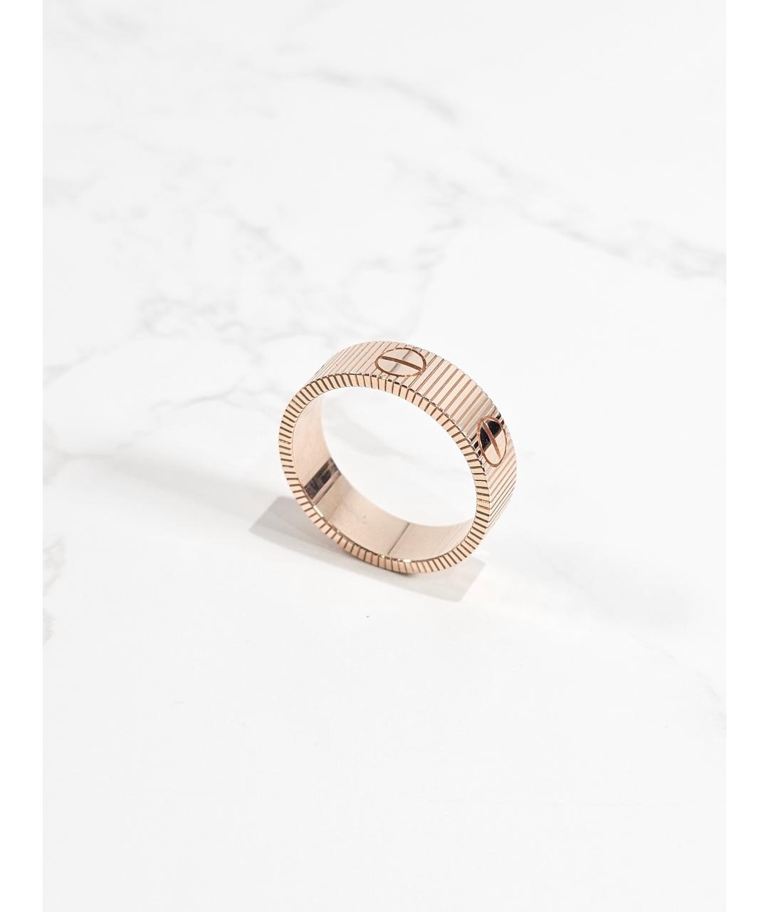 CARTIER Золотое кольцо из розового золота, фото 2
