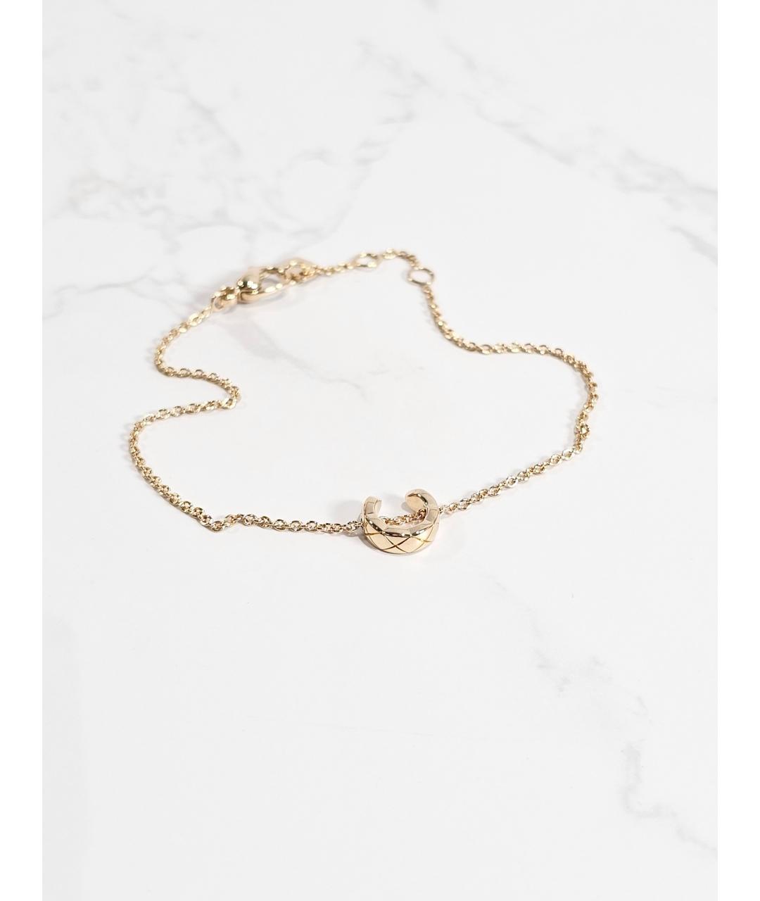 CHANEL Золотой браслет из желтого золота, фото 3