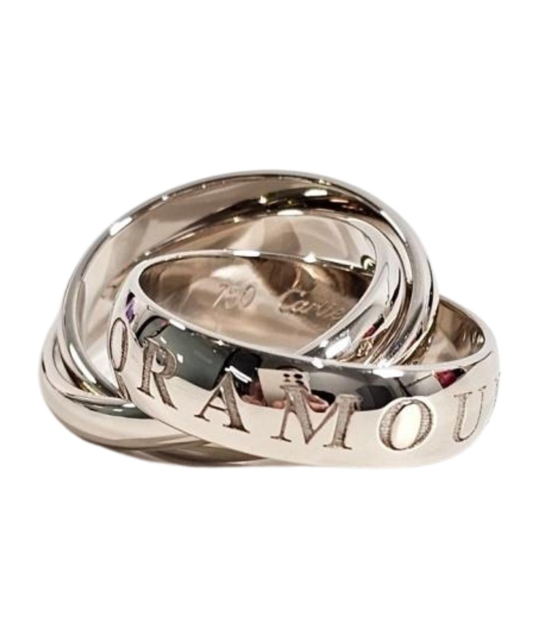 CARTIER Серебряное кольцо из белого золота, фото 1