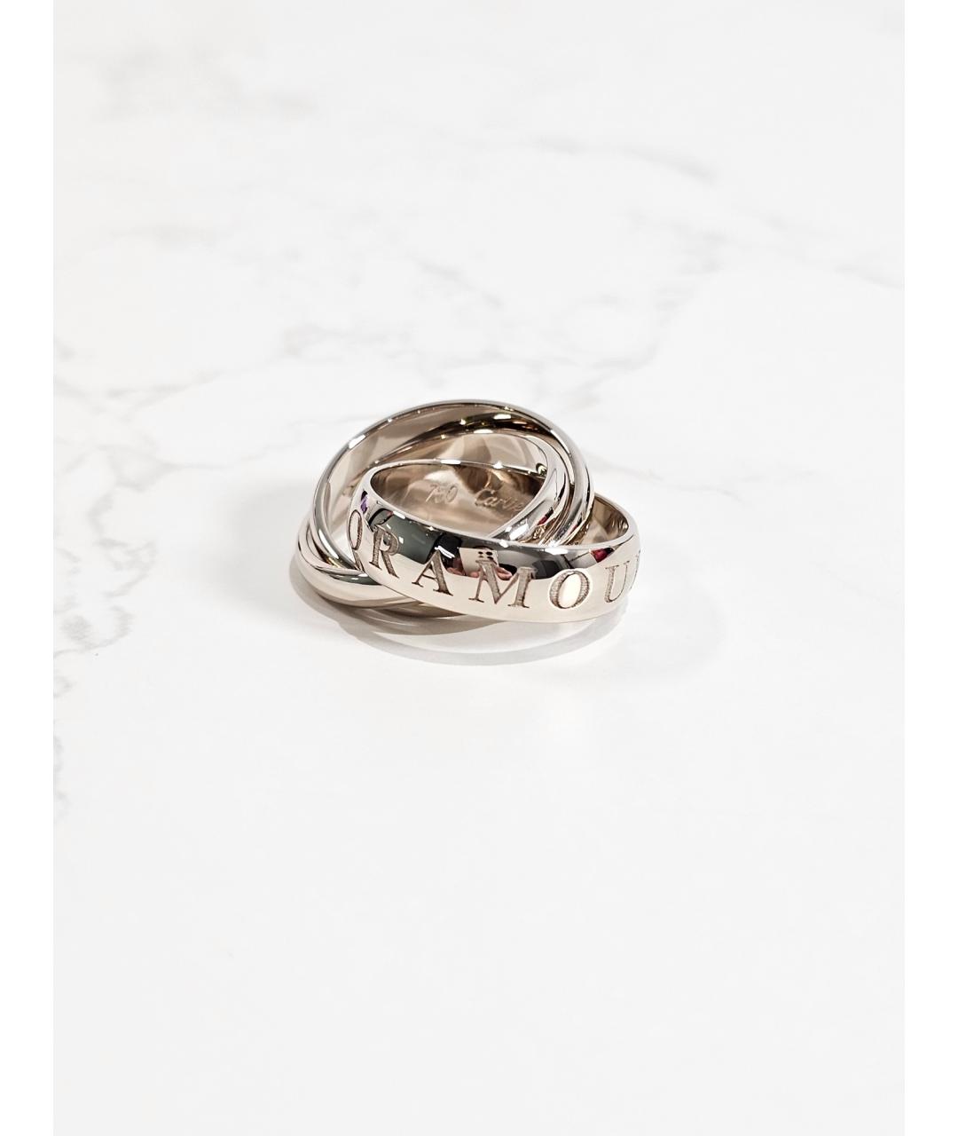 CARTIER Серебряное кольцо из белого золота, фото 3