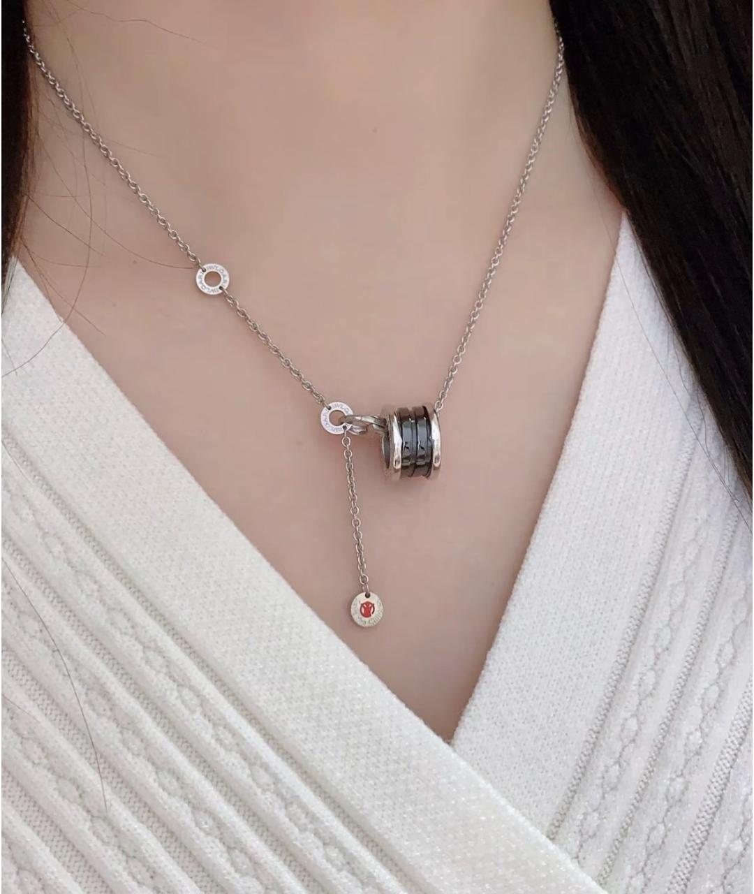 BVLGARI Серебряное серебряное колье, фото 8