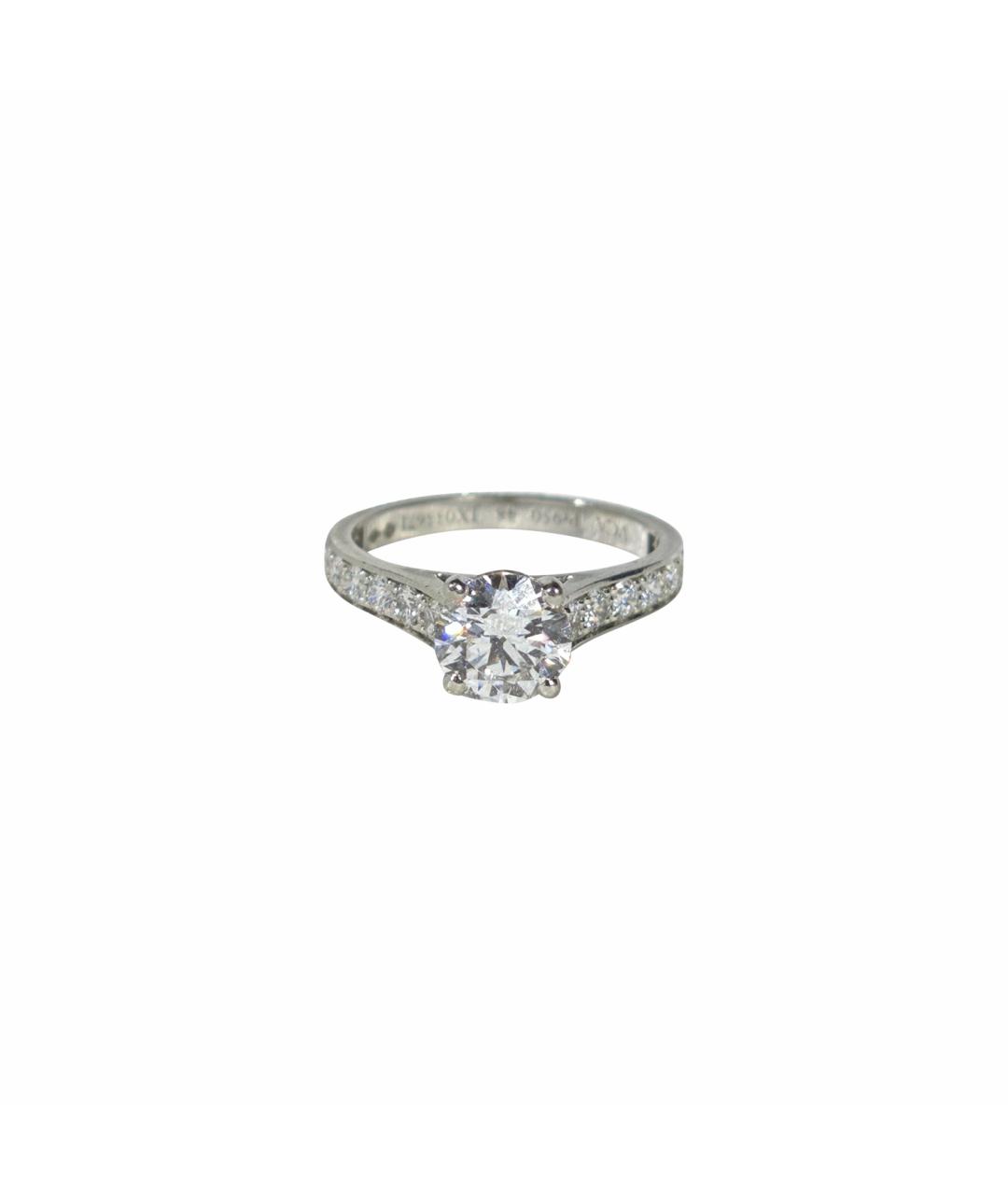 VAN CLEEF & ARPELS Серебряное платиновое кольцо, фото 1