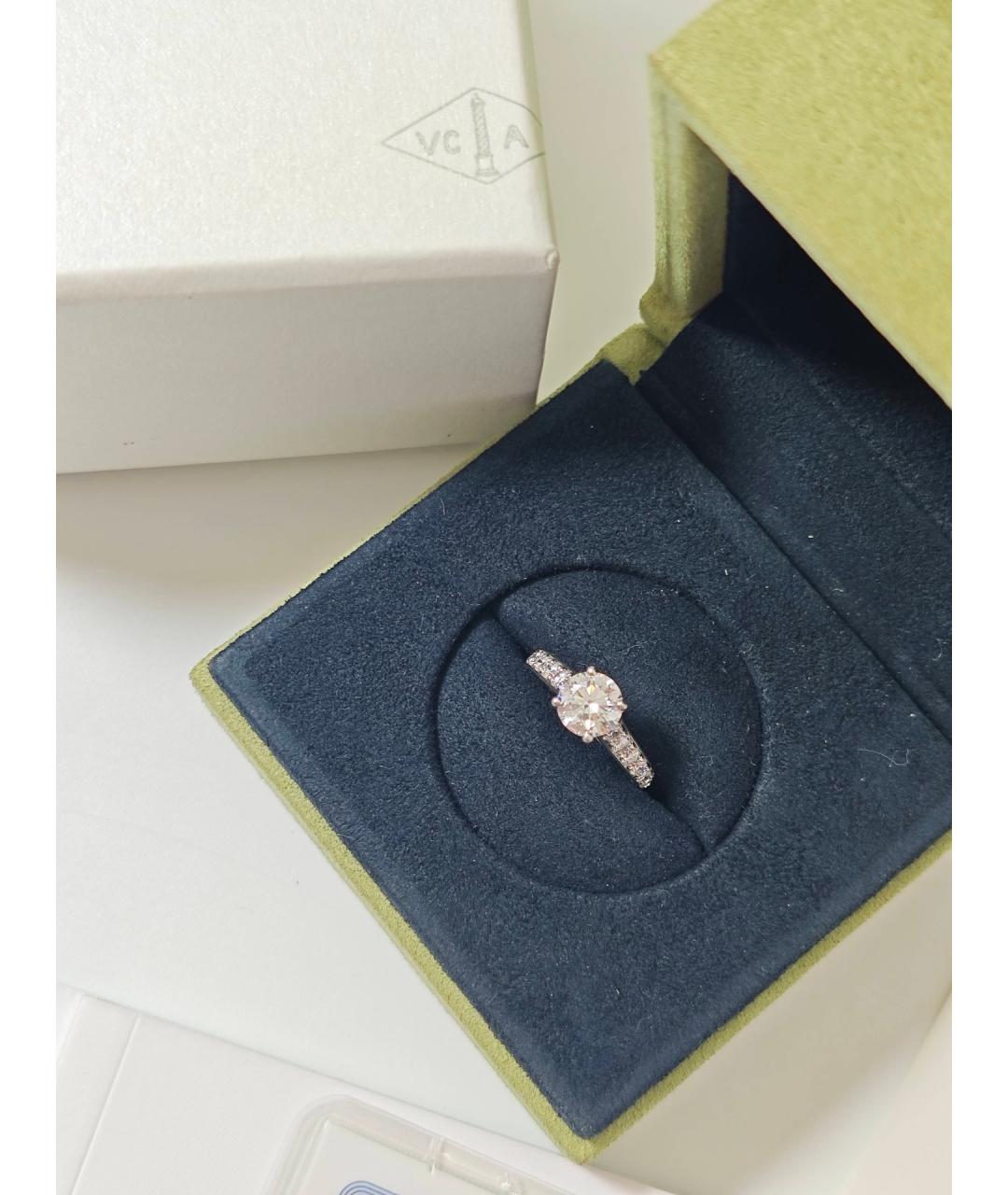 VAN CLEEF & ARPELS Серебряное платиновое кольцо, фото 2