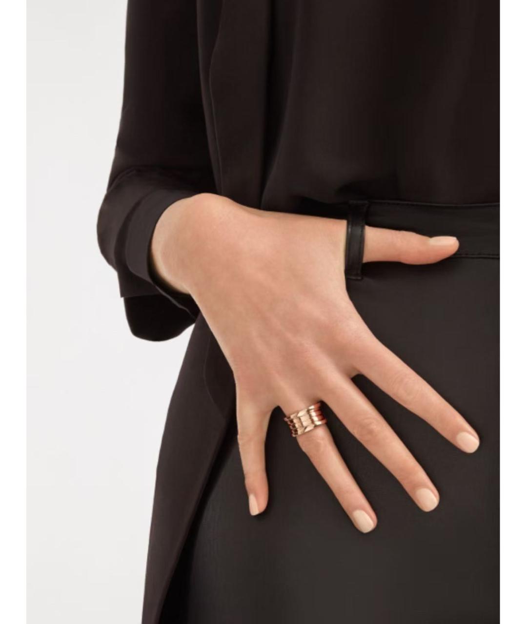BVLGARI Золотое кольцо из розового золота, фото 3