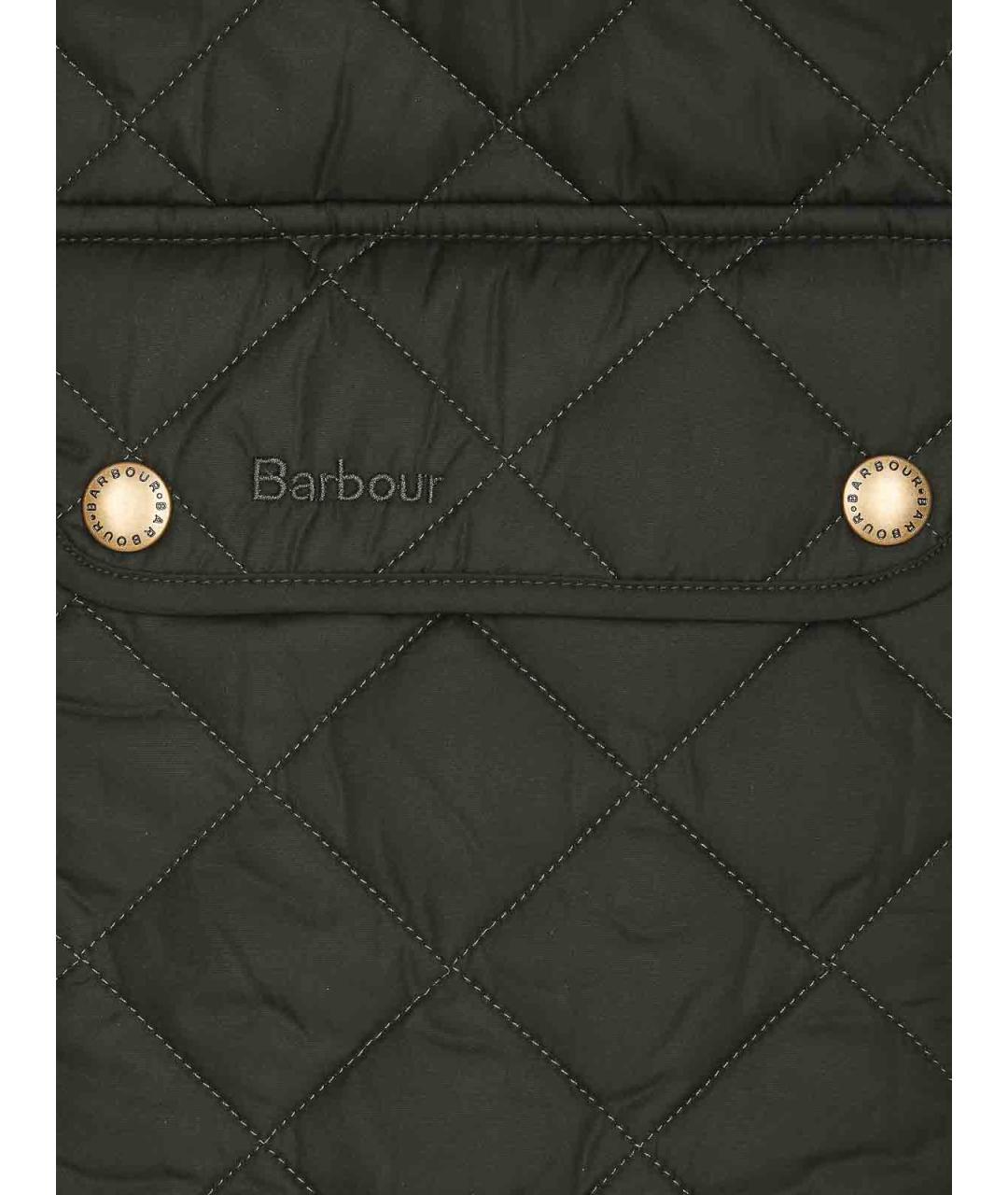 BARBOUR Зеленая полиамидовая жилетка, фото 3