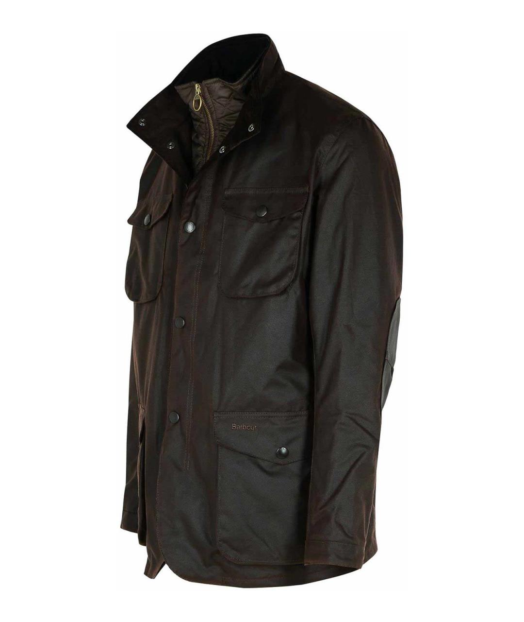 BARBOUR Коричневая хлопковая куртка, фото 3
