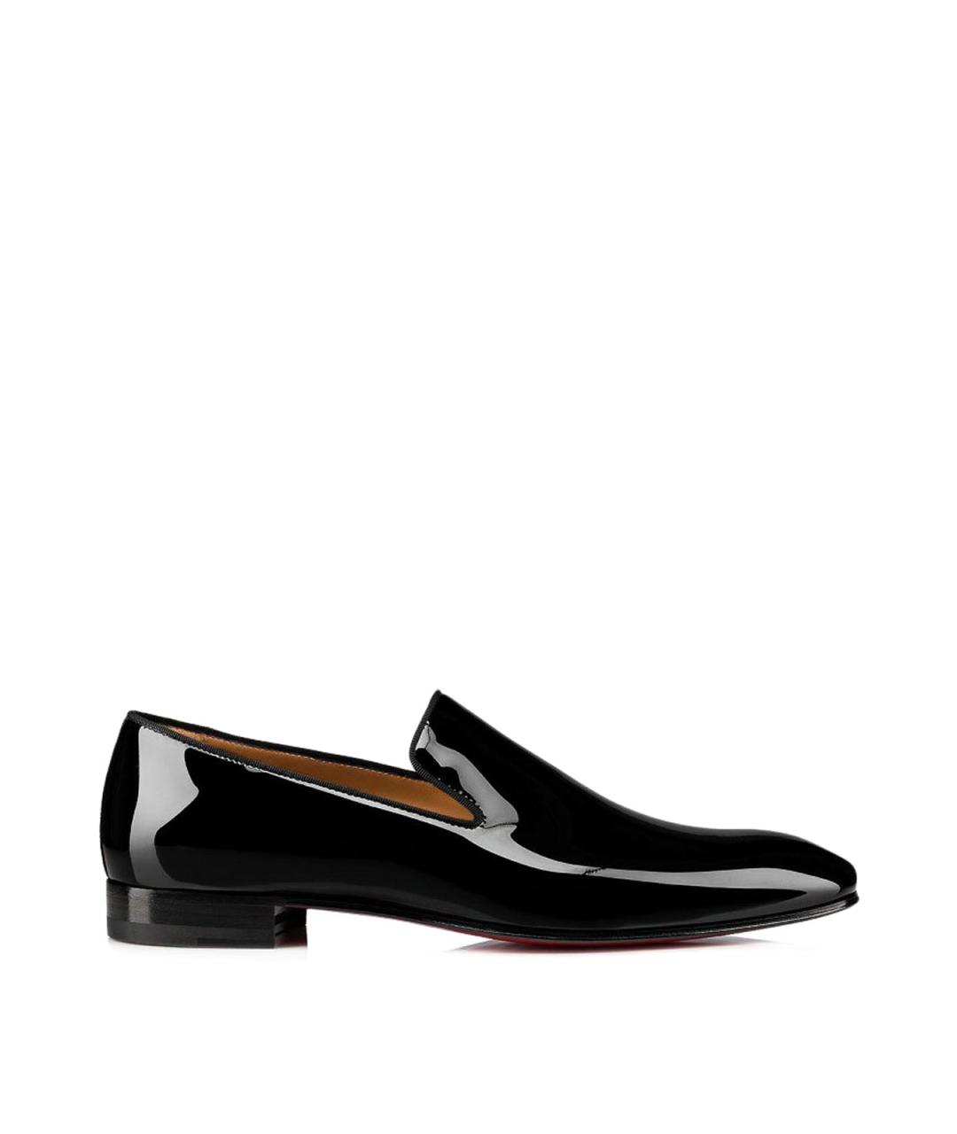 CHRISTIAN LOUBOUTIN Черные туфли из лакированной кожи, фото 1