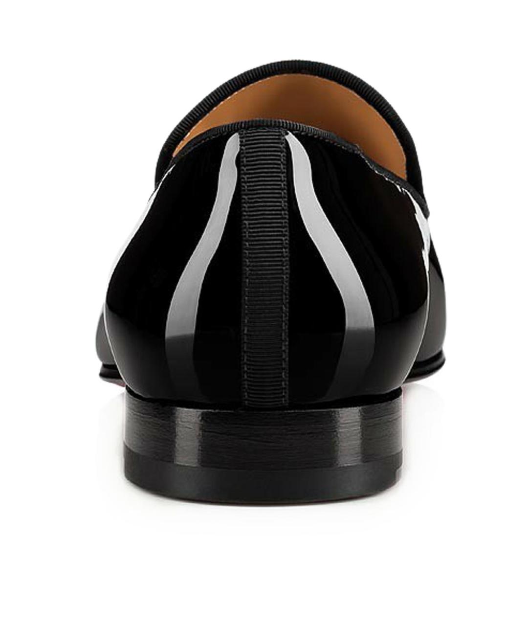 CHRISTIAN LOUBOUTIN Черные туфли из лакированной кожи, фото 3