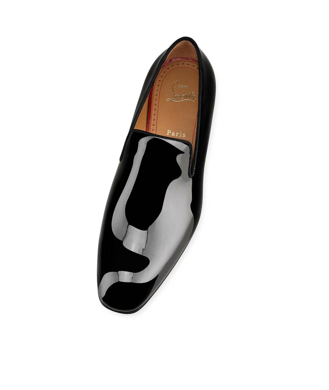 CHRISTIAN LOUBOUTIN Черные туфли из лакированной кожи, фото 4